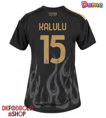 Juventus Pierre Kalulu #15 Tredje trøje Dame 2026-27 Kort ærmer Juventus Pierre Kalulu #15 Tredje trøje Dame 2026-27 Kort ærmer